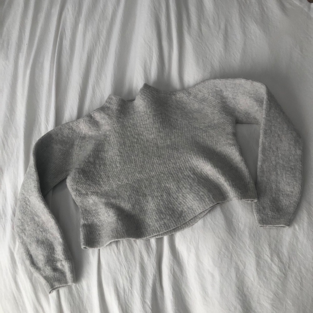 Cropped Woolen Sweater